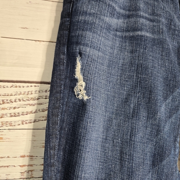 7 FOR ALL MANKIND Distressed Roxanne Jeans sz 31 - Picture 8 of 10